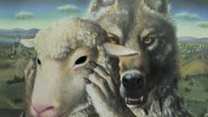lobos em pele de cordeiros