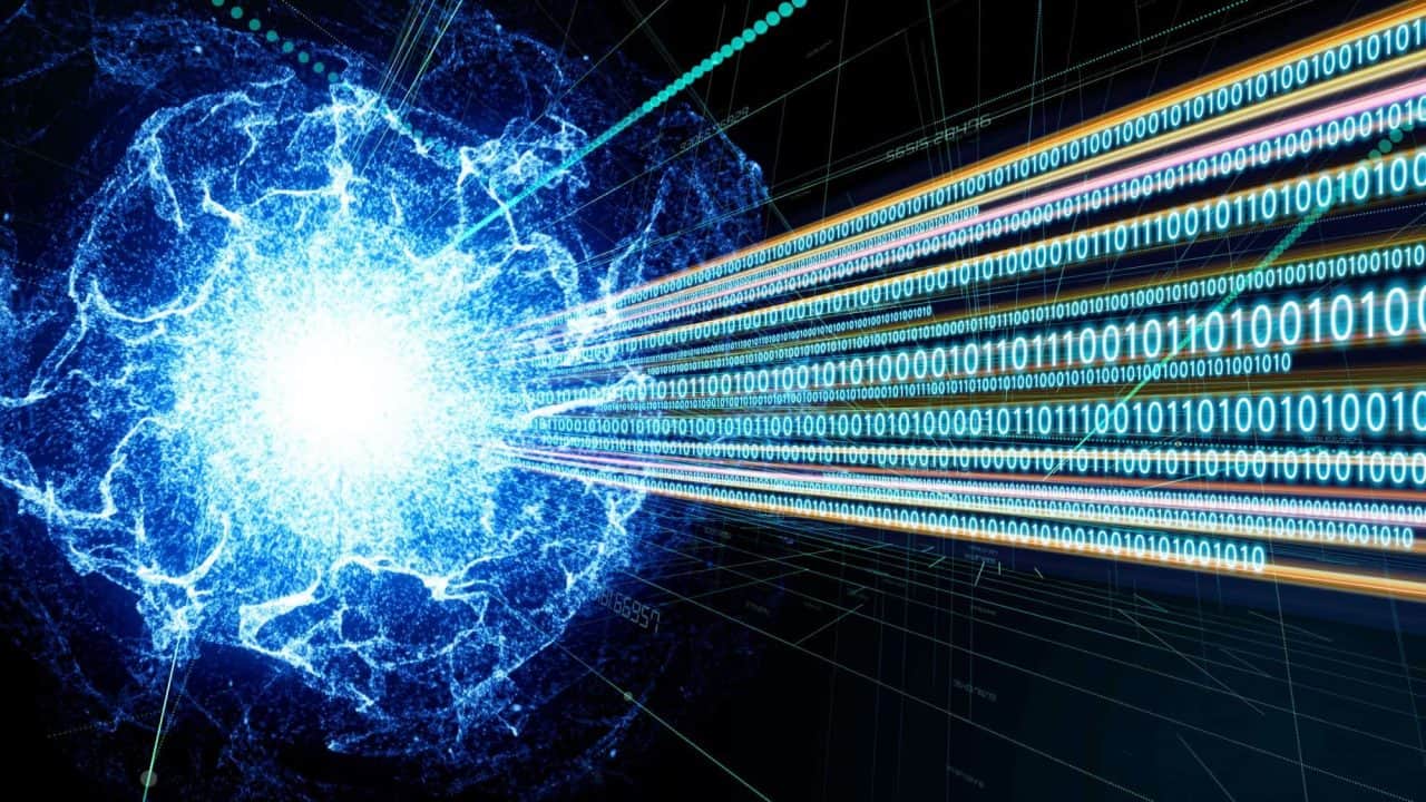 collorau imagem de teletrasnporte quantico