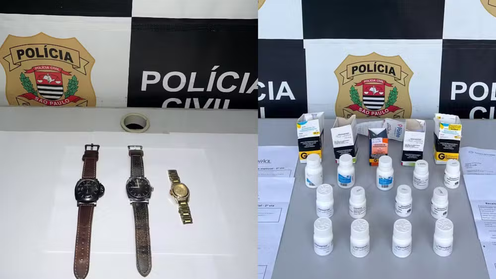 Polícia Recupera Relógios de Luxo Avaliados em R$ 200 Mil no Centro de Sorocaba