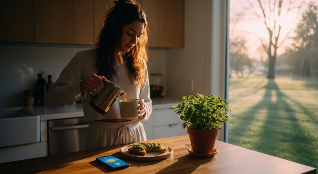 rotina matinal imagem collorau