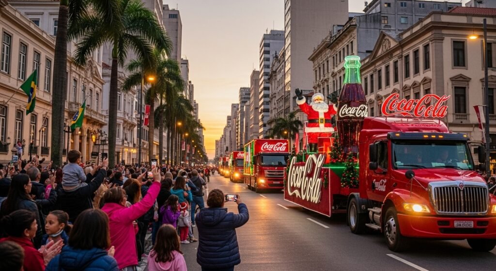 caravana da Coca Cola Salto imagem collorau