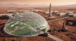 colonização de Marte imagem collorau