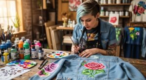 personalizar roupas com tinta imagem collorau