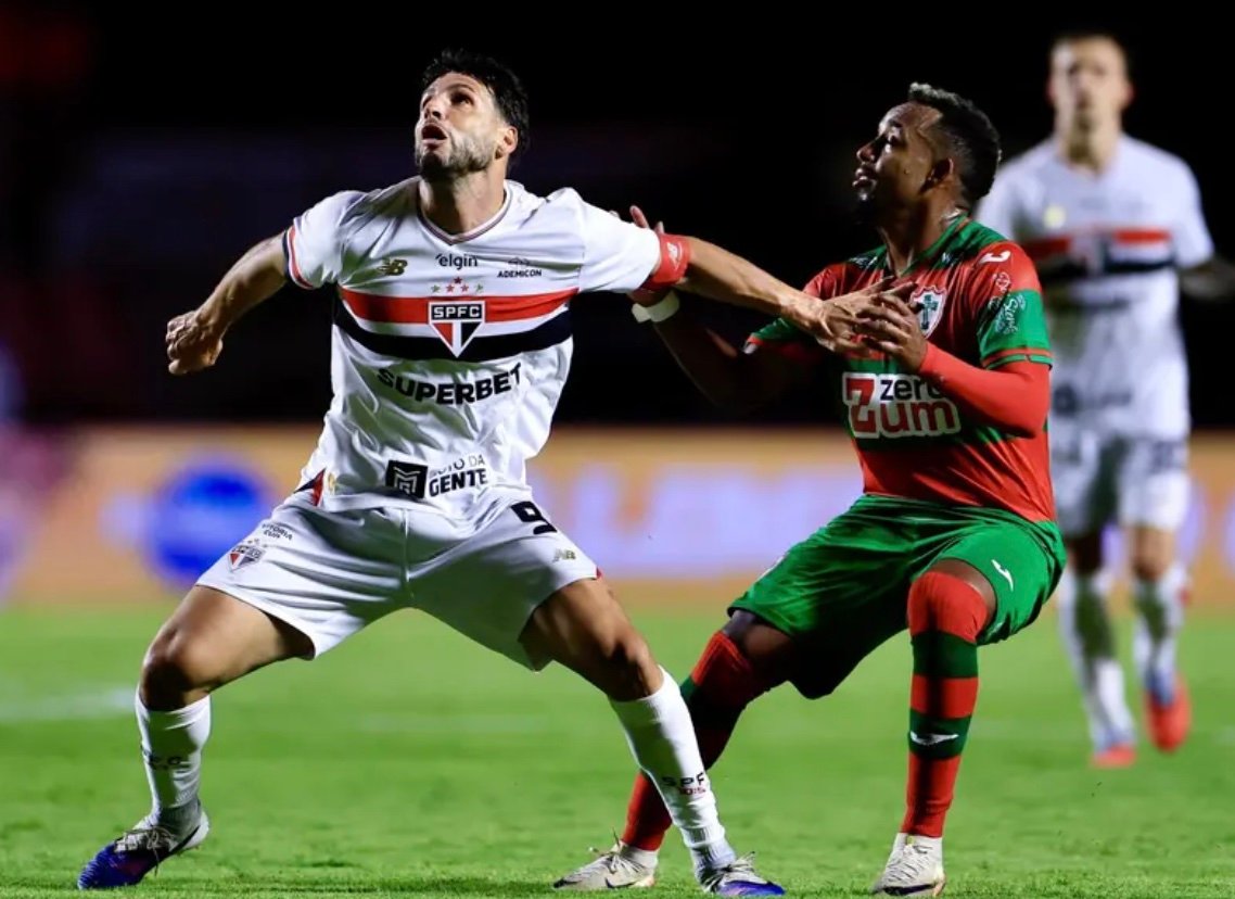 sao paulo e portuguesa imagem collorau