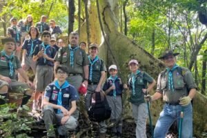 escoteiros itu imagem collorau