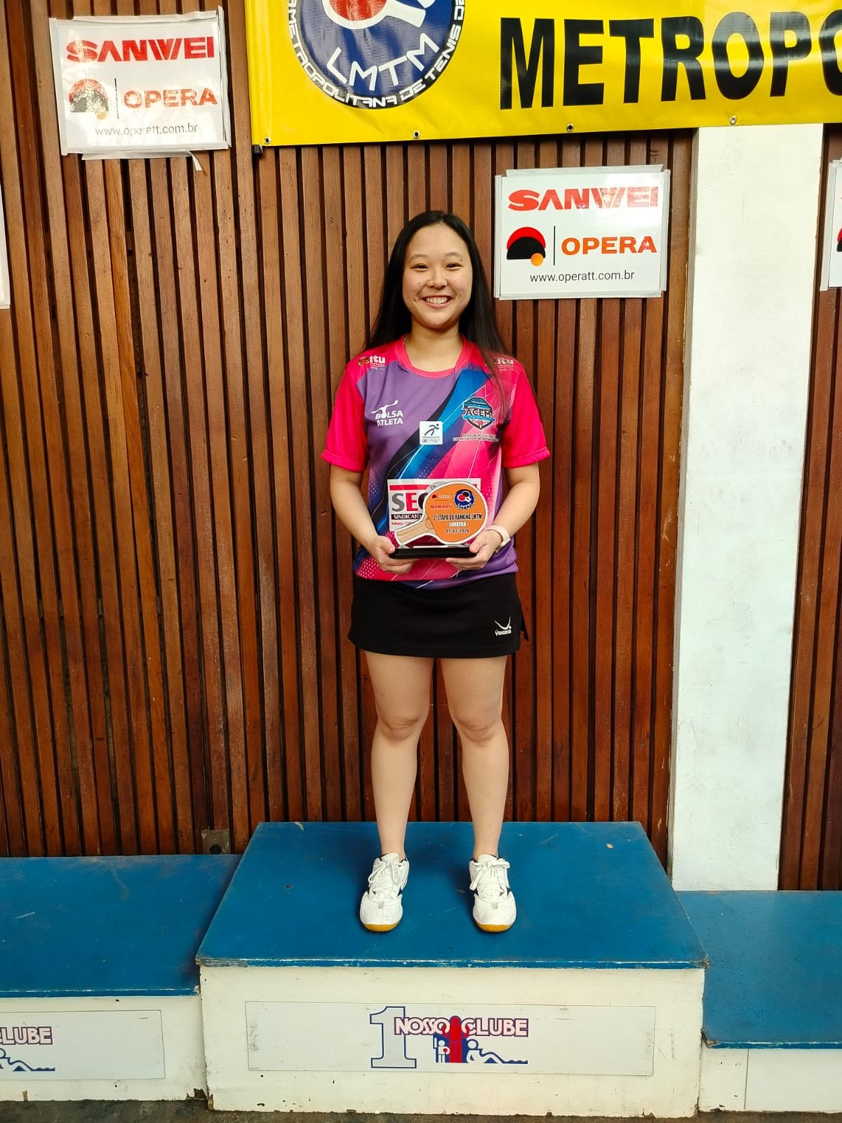 Pódio Tenis de Mesa Itu Imagem Collorau